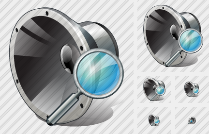 Speaker Search Icon Speaker Search Icon