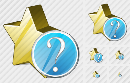 Star Question Icon Star Question Icon