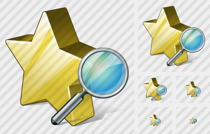 Star Search Icon Star Search Icon