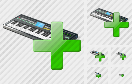 Synthesizer Add Symbol Synthesizer Add Symbol