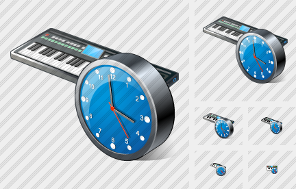 Synthesizer Clock Symbol Synthesizer Clock Symbol