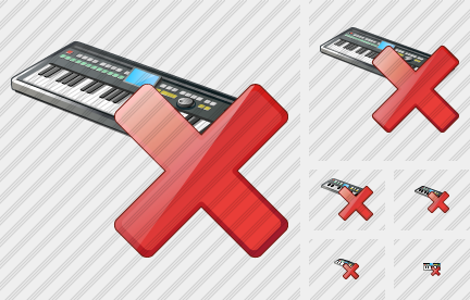 Synthesizer Delete Symbol Synthesizer Delete Symbol