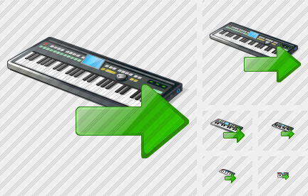 Synthesizer Export Icon