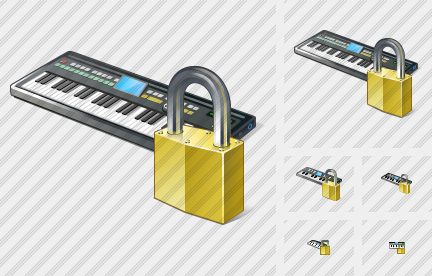 Synthesizer Locked Icon