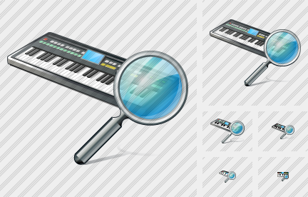 Synthesizer Search Icon