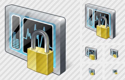 System Control Locked Symbol