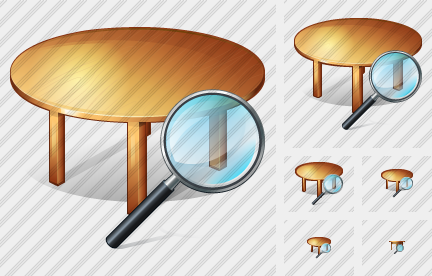 Table Search 2 Icon