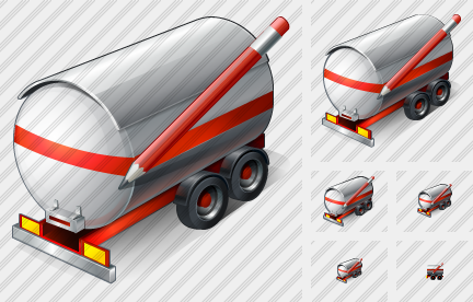 Icono Tank Truck Edit Icono Tank Truck Edit
