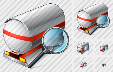 Icono Tank Truck Search 2 Icono Tank Truck Search 2