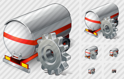 Icône Tank Truck Settings