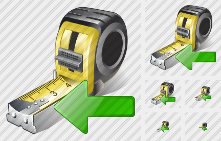 Tape Measure Import Symbol