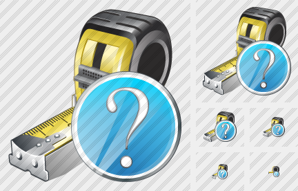 Tape Measure Question Symbol Tape Measure Question Symbol