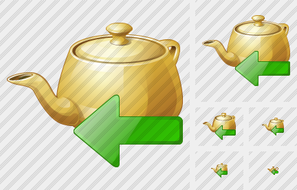 Teapot Import Icon Teapot Import Icon
