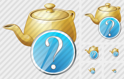 Teapot Question Icon Teapot Question Icon