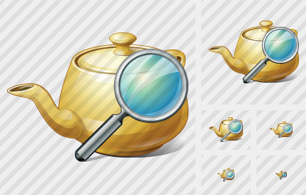 Teapot Search Icon Teapot Search Icon