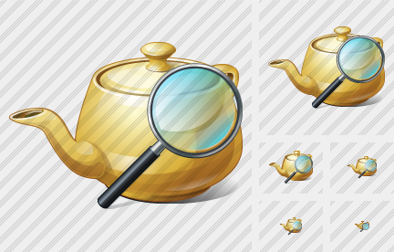 Teapot Search 2 Icon