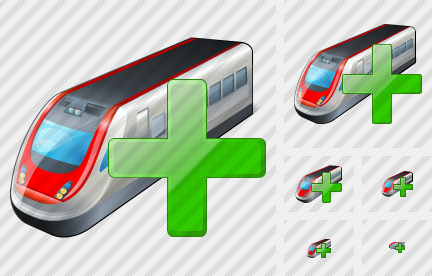 Train Add Icon Train Add Icon