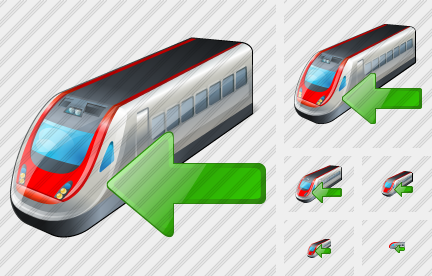 Train Import Icon Train Import Icon