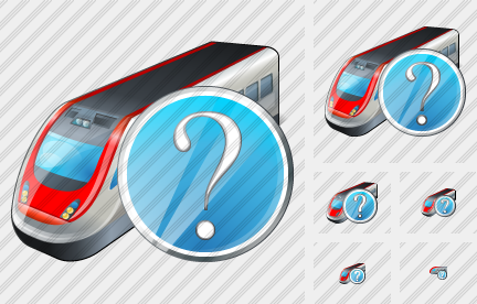 Train Question Icon Train Question Icon