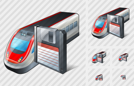 Train Save Icon Train Save Icon