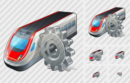 Train Settings Icon Train Settings Icon