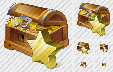 Treasure Favorite Icon Treasure Favorite Icon