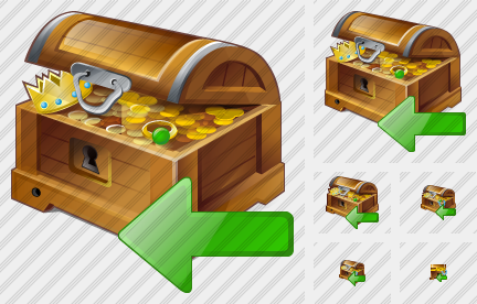 Treasure Import Icon Treasure Import Icon