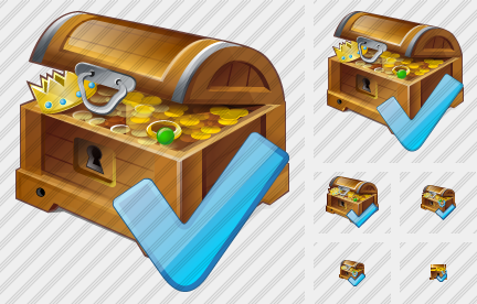 Treasure Ok Icon Treasure Ok Icon
