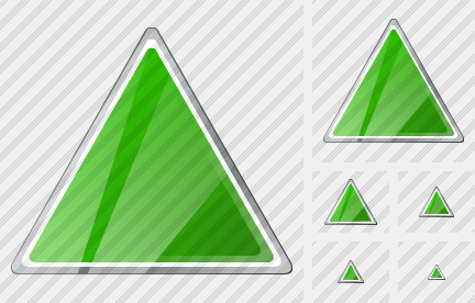 Triangle Green Symbol