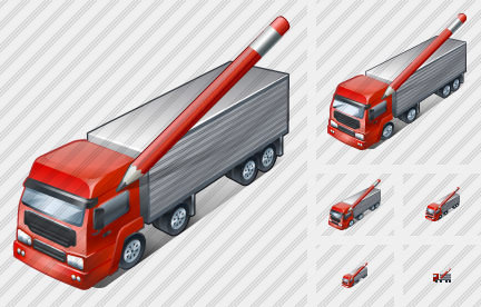 Truck Edit Icon Truck Edit Icon