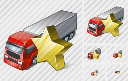 Truck Favorite Icon Truck Favorite Icon