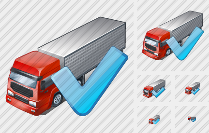 Truck Ok Icon Truck Ok Icon