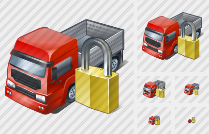 Icône Truck2 Locked Icône Truck2 Locked