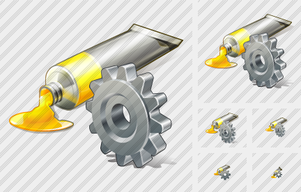 Icône Tube Paint Settings