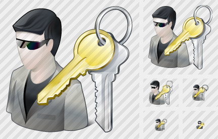 User Admin Sun Glasses Icon User Admin Sun Glasses Icon