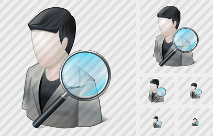 User Search 2 Icon User Search 2 Icon