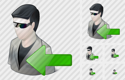 User Sun Glasses Import Icon User Sun Glasses Import Icon