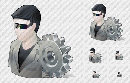 User Sun Glasses Settings Icon User Sun Glasses Settings Icon