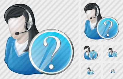 User Support Question Icon