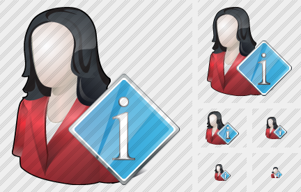 User Woman Info Icon User Woman Info Icon
