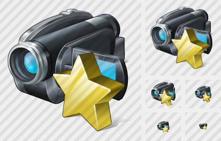 Video Camera Favorite Icon Video Camera Favorite Icon