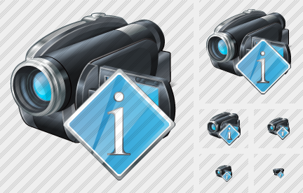 Video Camera Info Icon Video Camera Info Icon