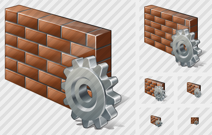 Icône Wall Settings