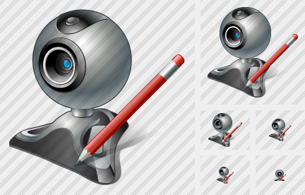 Web Camera Edit Symbol Web Camera Edit Symbol