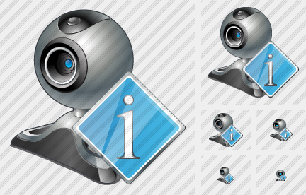 Web Camera Info Symbol Web Camera Info Symbol