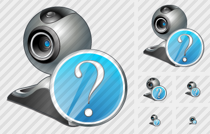 Web Camera Question Symbol Web Camera Question Symbol