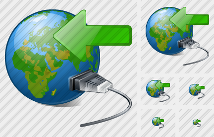 Icona Connessione in Rete Importa