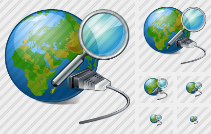 Icona Connessione in Rete Cerca