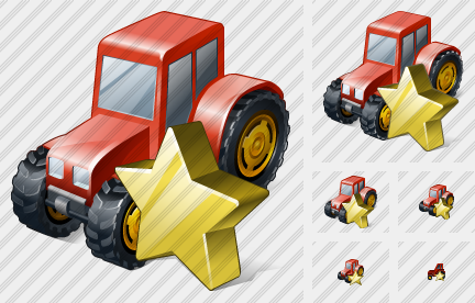 Wheeled Tractor Favorite Icon Wheeled Tractor Favorite Icon