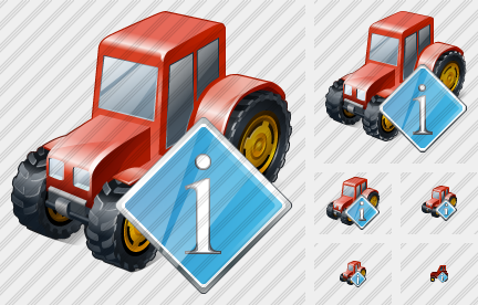 Wheeled Tractor Info Icon Wheeled Tractor Info Icon